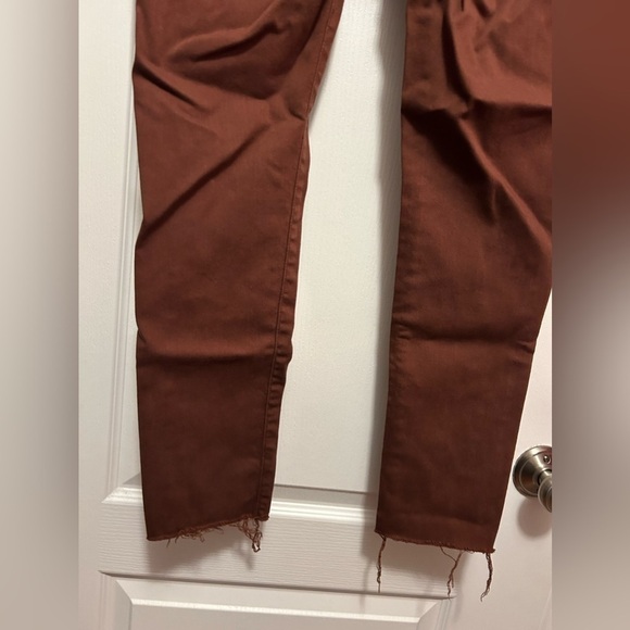 Adriano Goldschmied Legging Ankle super skinny jeans women’s 28R red orange - Picture 9 of 16